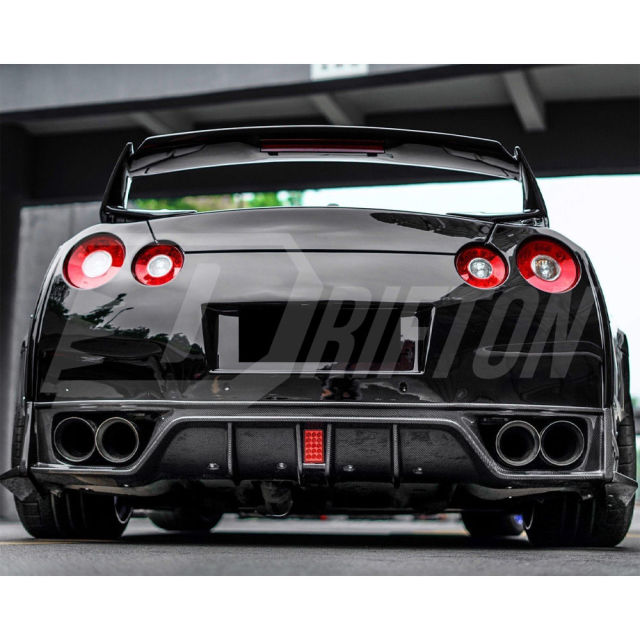 CMST Style Carbon Fiber Rear Spoiler For Nissan R35 GTR 2008-2026