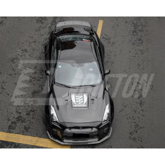 CMST Style Carbon Fiber Rear Spoiler For Nissan R35 GTR 2008-2026