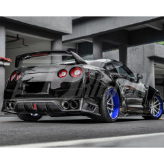 CMST Style Carbon Fiber Rear Spoiler For Nissan R35 GTR 2008-2026