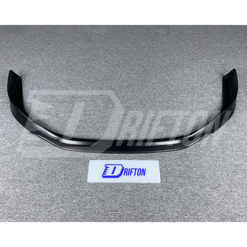 TechArt Style Partial Carbon Fiber Front Lip For Porsche 718 Cayman Boxster 2016-2025