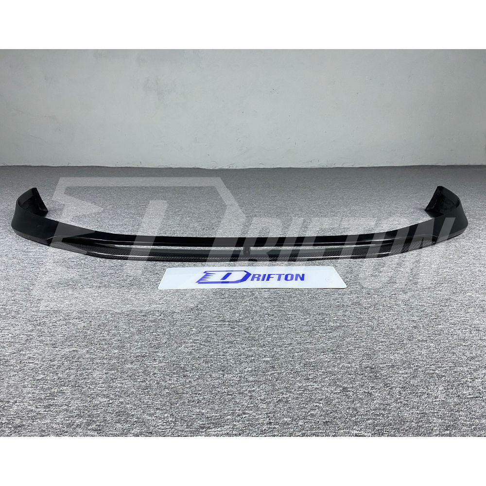TechArt Style Partial Carbon Fiber Front Lip For Porsche 718 Cayman Boxster 2016-2025