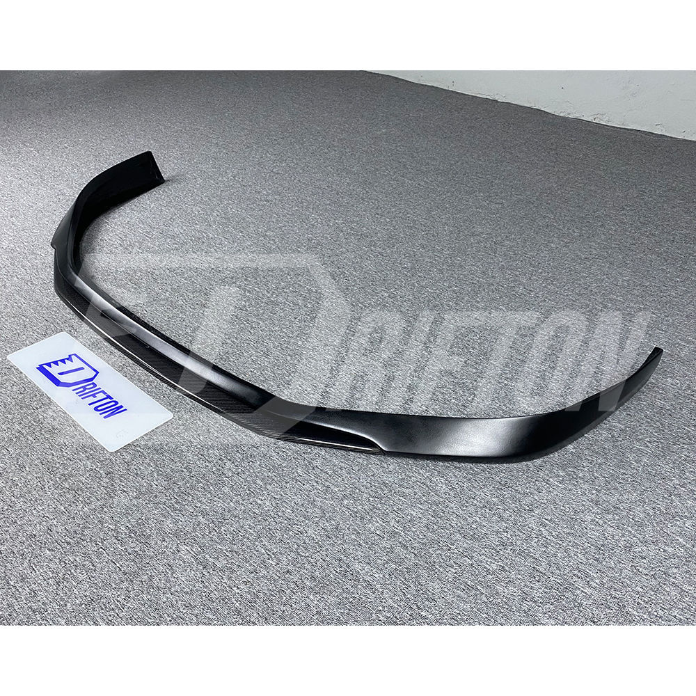 TechArt Style Partial Carbon Fiber Front Lip For Porsche 718 Cayman Boxster 2016-2025