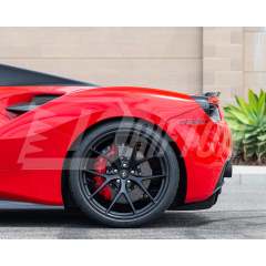 Novitec Sytle Dry Carbon Fiber Rear Trunk Spoiler For Ferrari 488 GTB 2015-2018
