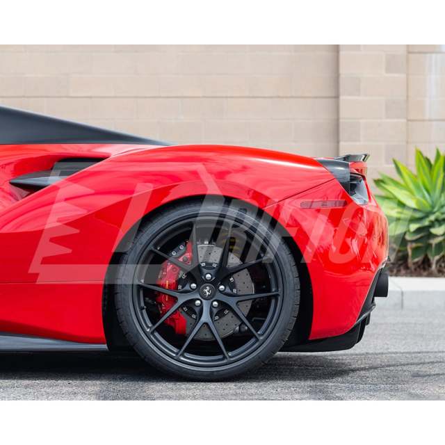 Novitec Sytle Dry Carbon Fiber Rear Trunk Spoiler For Ferrari 488 GTB 2015-2018