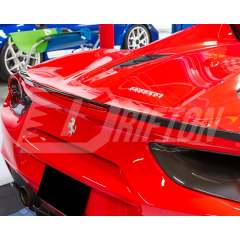 Novitec Sytle Dry Carbon Fiber Rear Trunk Spoiler For Ferrari 488 GTB 2015-2018
