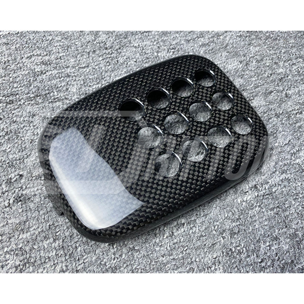Novitec Style Dry Carbon Fiber Diffuser Light Cover For Ferrari 488 GTB Spider 2015-2018