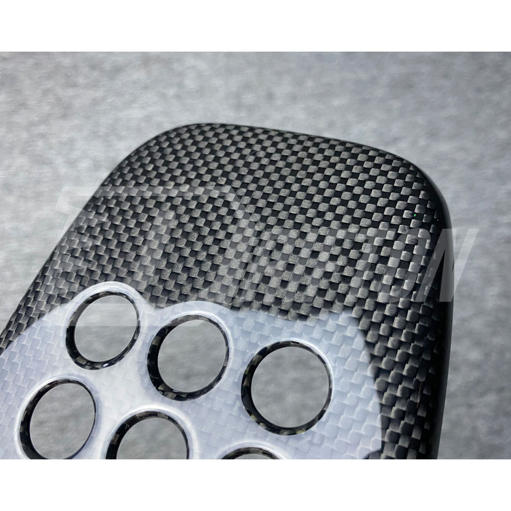 Novitec Style Dry Carbon Fiber Diffuser Light Cover For Ferrari 488 GTB Spider 2015-2018