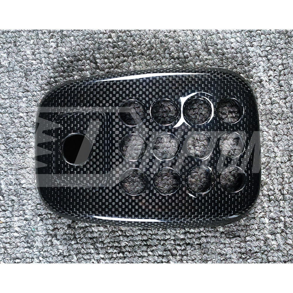 Novitec Style Dry Carbon Fiber Diffuser Light Cover For Ferrari 488 GTB Spider 2015-2018