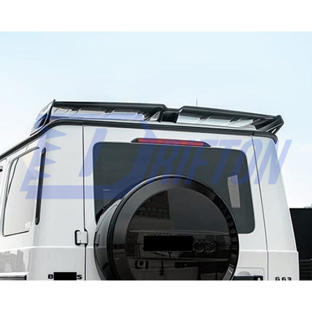 W465 BraBx G800 Style Dry Carbon Fiber Rear Roof Spoiler Wing For Mercedes Benz G-Class W465 G63 AMG W465 G500 G450 G550 G580 2024-ON