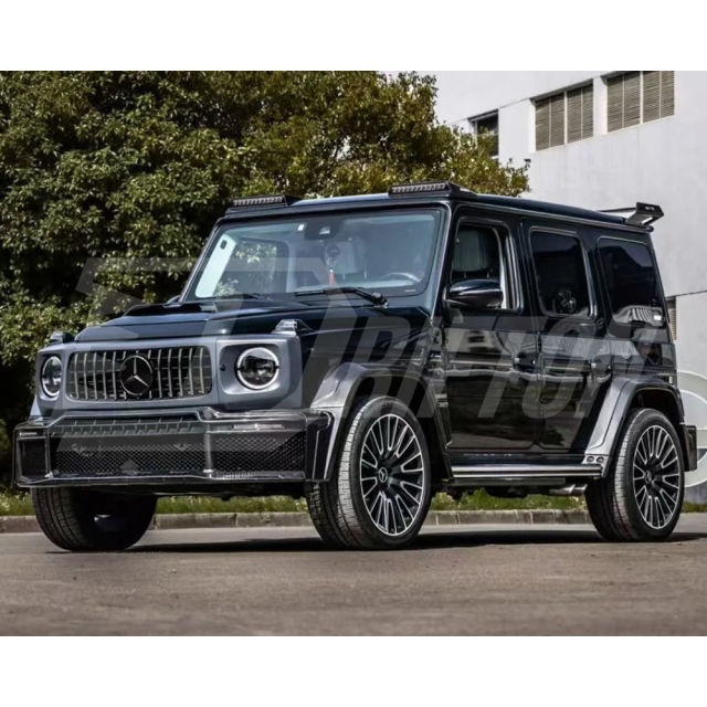 W465 BraBx G800 Style Dry Carbon Fiber Hood For Mercedes Benz G-Class W465 G63 AMG W465 G500 G450 G550 G580 2024-ON