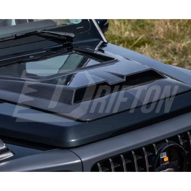 W465 BraBx G800 Style Dry Carbon Fiber Hood For Mercedes Benz G-Class W465 G63 AMG W465 G500 G450 G550 G580 2024-ON
