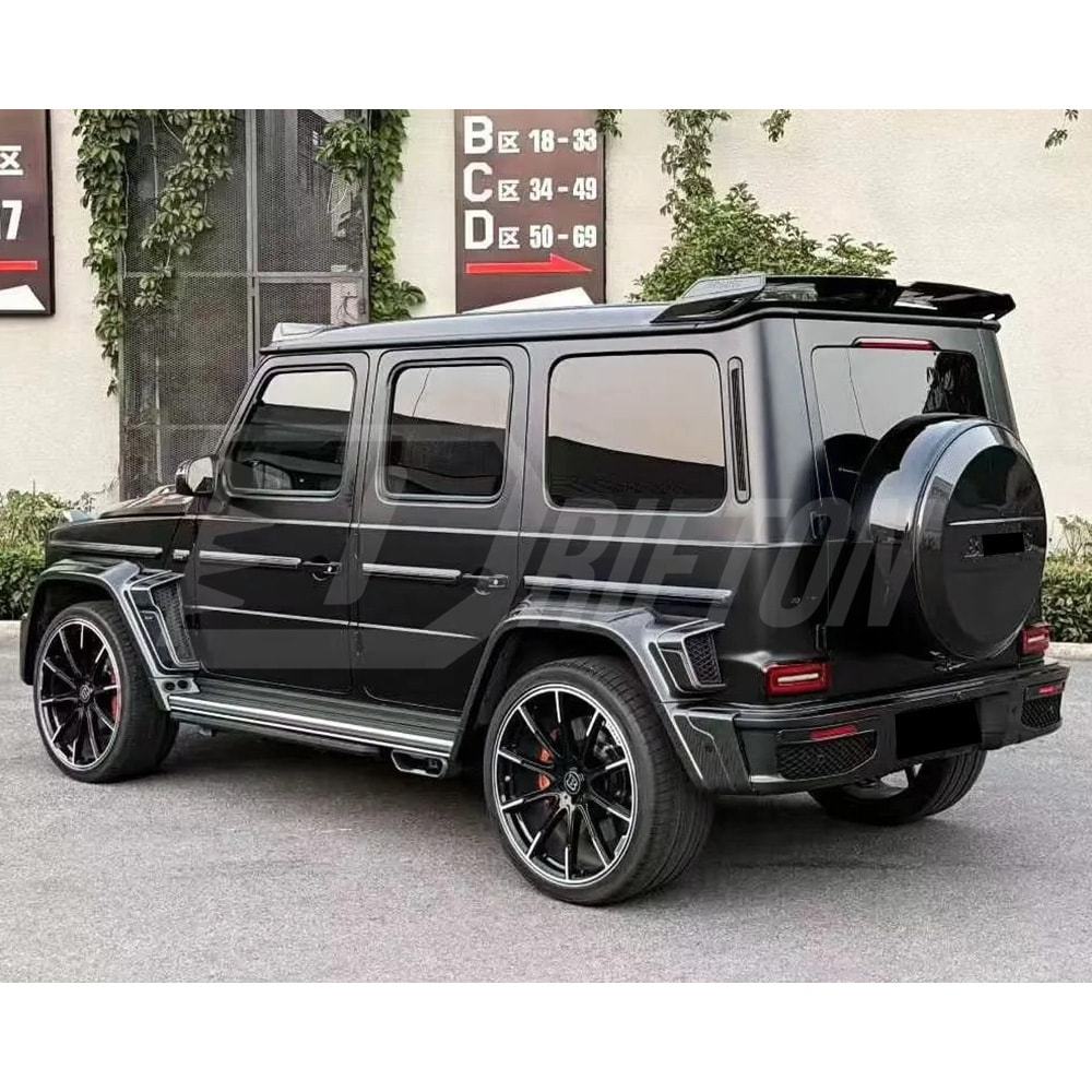 W465 BraBx G800 Style Dry Carbon Fiber Body Kit For Mercedes Benz G-Class W465 G63 AMG W465 G500 G450 G550 G580 2024-ON