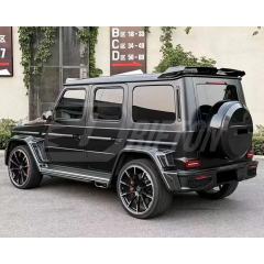 W465 BraBx G800 Style Dry Carbon Fiber Body Kit For Mercedes Benz G-Class W465 G63 AMG W465 G500 G450 G550 G580 2024-ON