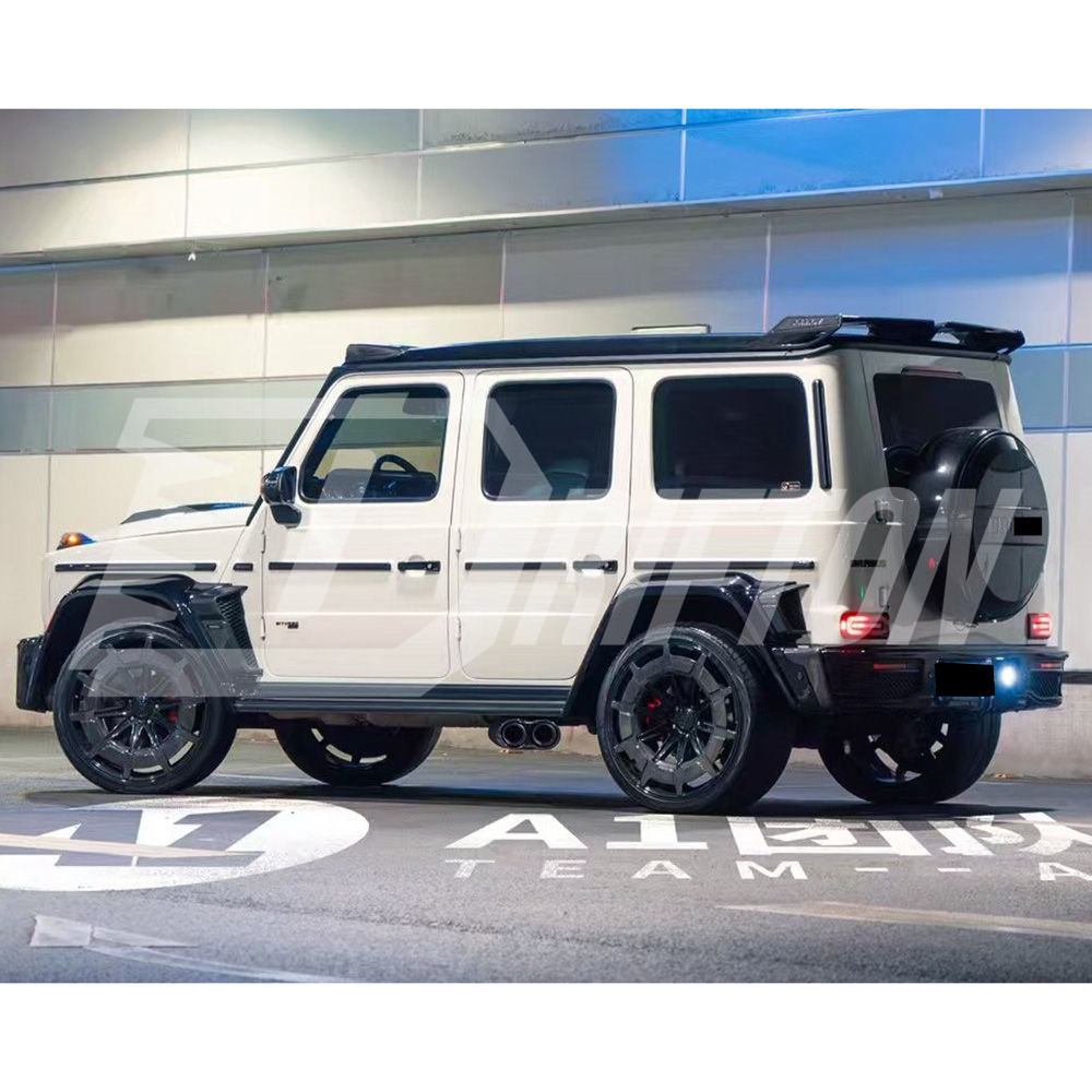 W465 BraBx G800 Style Dry Carbon Fiber Body Kit For Mercedes Benz G-Class W465 G63 AMG W465 G500 G450 G550 G580 2024-ON
