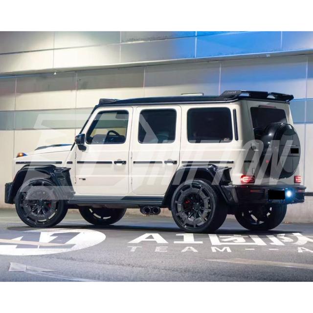 W465 BraBx G800 Style Dry Carbon Fiber Body Kit For Mercedes Benz G-Class W465 G63 AMG W465 G500 G450 G550 G580 2024-ON