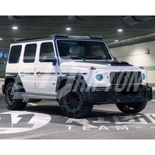 W465 BraBx G800 Style Dry Carbon Fiber Body Kit For Mercedes Benz G-Class W465 G63 AMG W465 G500 G450 G550 G580 2024-ON