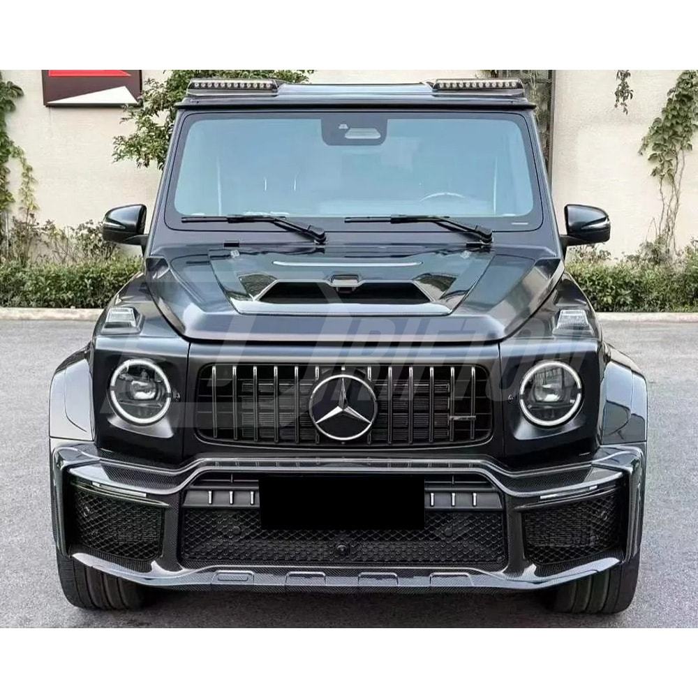 W465 BraBx G800 Style Dry Carbon Fiber Body Kit For Mercedes Benz G-Class W465 G63 AMG W465 G500 G450 G550 G580 2024-ON