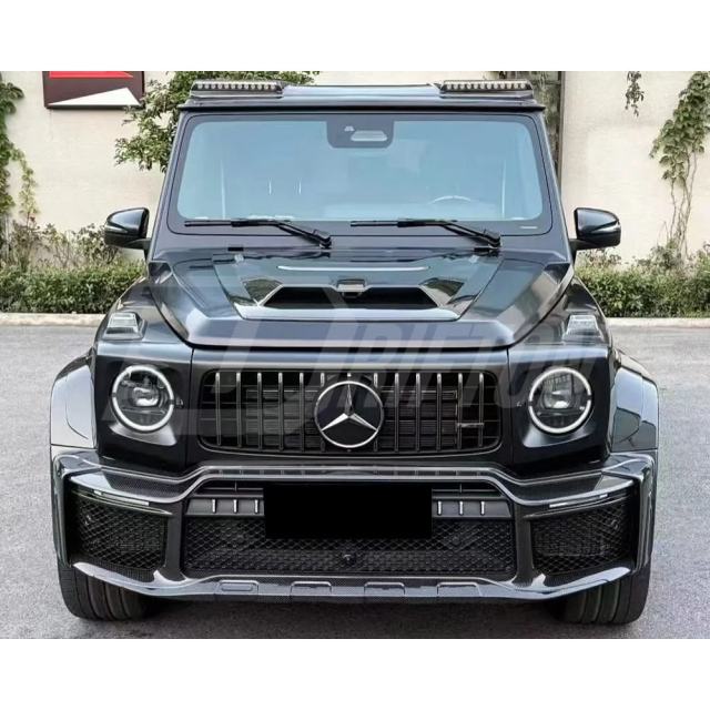 W465 BraBx G800 Style Dry Carbon Fiber Body Kit For Mercedes Benz G-Class W465 G63 AMG W465 G500 G450 G550 G580 2024-ON