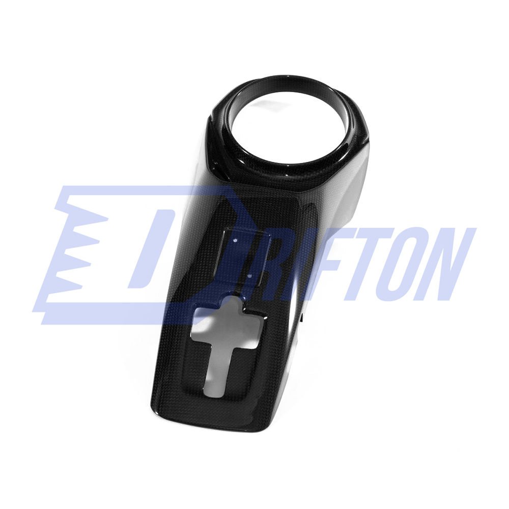 Dry Carbon Fiber Engine Bay Lock Latch Cover For Ferrari F8 Tributo Spider 2019-2022