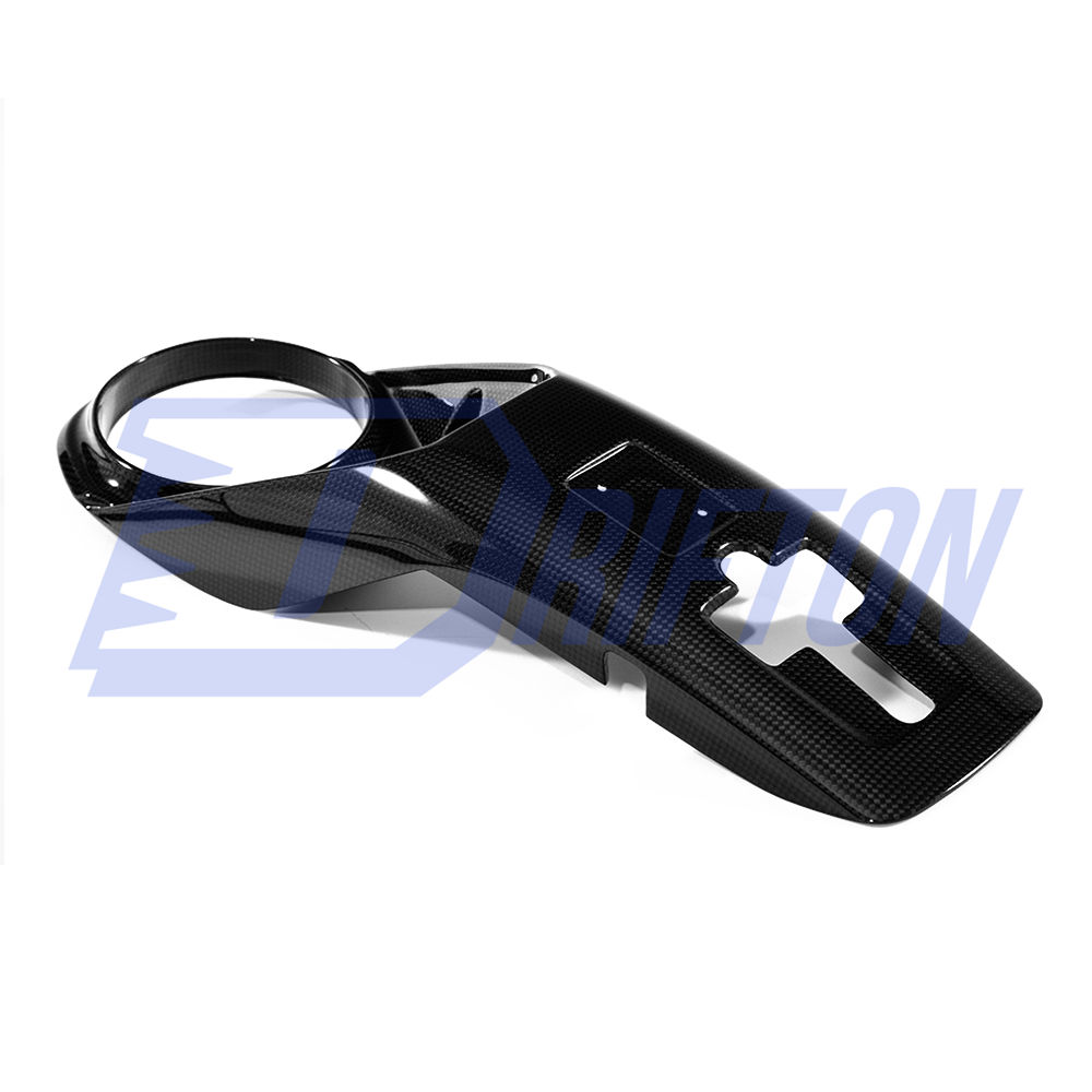 Dry Carbon Fiber Engine Bay Lock Latch Cover For Ferrari F8 Tributo Spider 2019-2022
