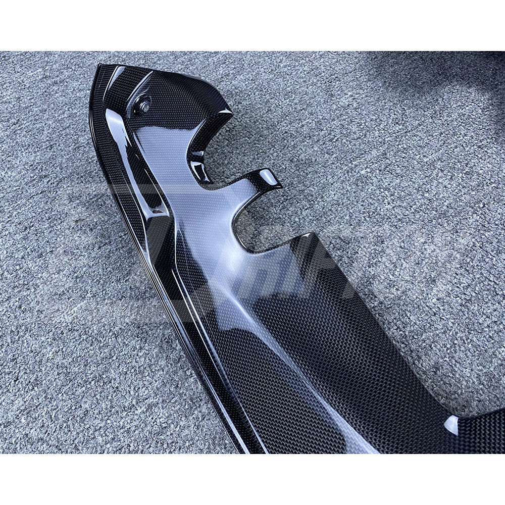 Dry Carbon Fiber Engine Bay Panels Set For Ferrari F8 Spider 2019-2022