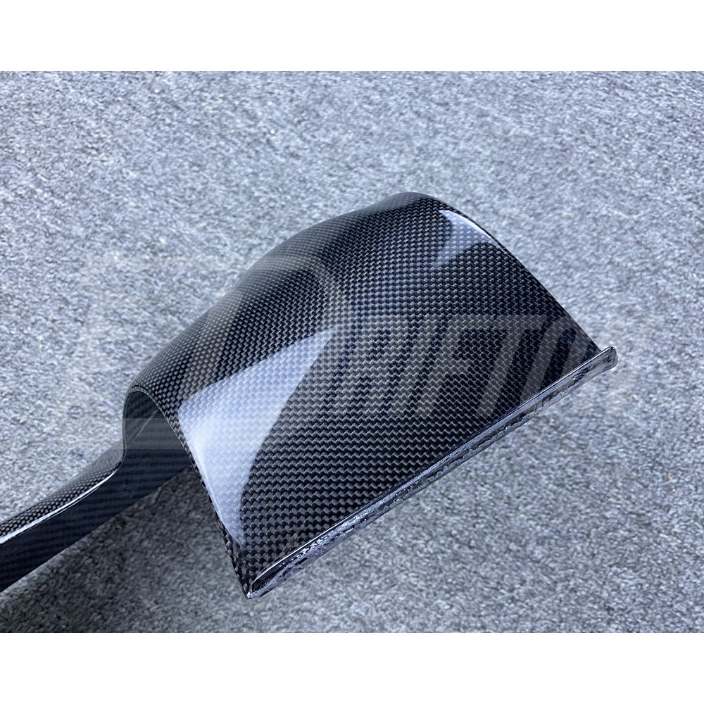 Dry Carbon Fiber Engine Bay Panels Set For Ferrari F8 Spider 2019-2022