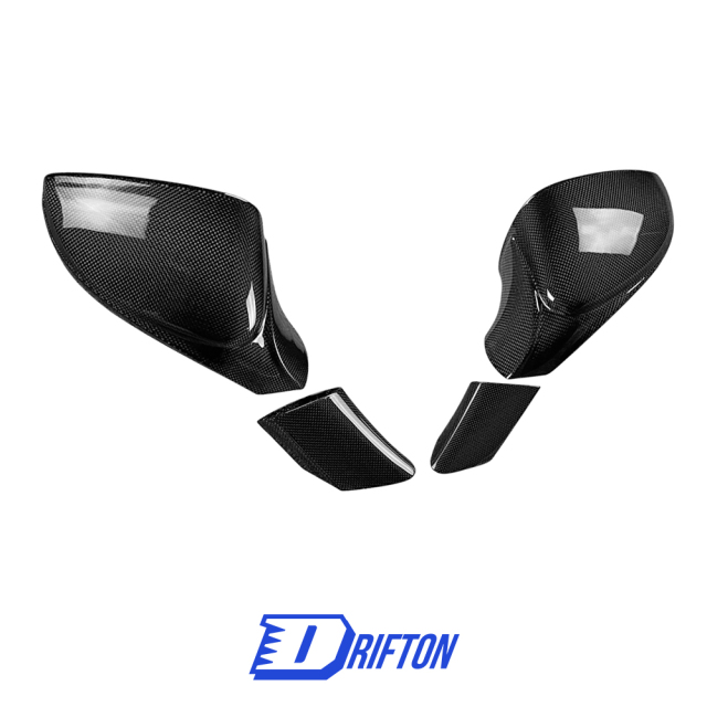 OEM Style Dry Carbon Fiber Side Mirror Housing For Ferrari F8 Tributo Spider 2019-2022