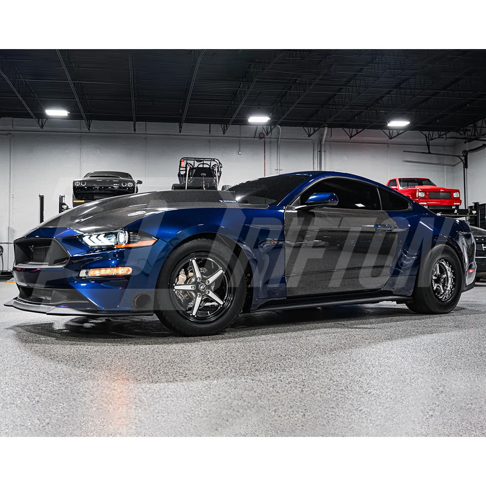 Carbon Fiber Door Pannels For Ford Mustang Gen6 S550.1 S550.2 2015-2023