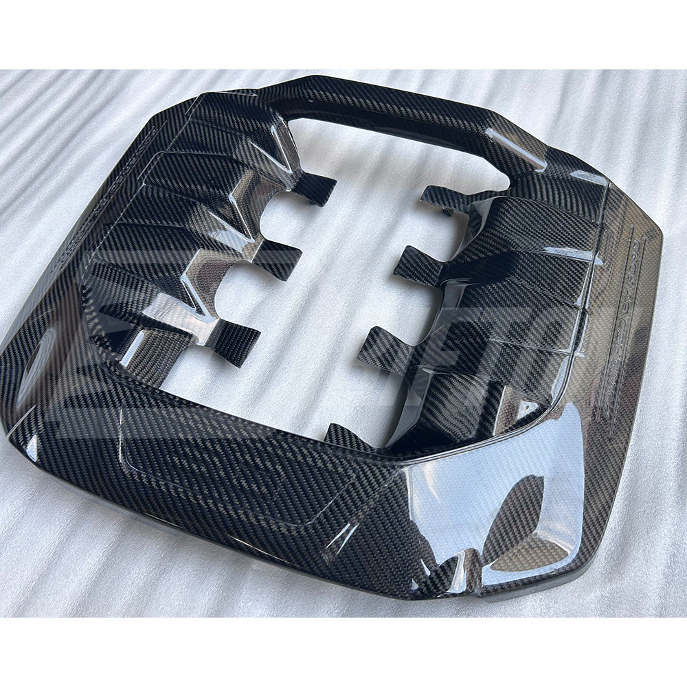 5.0L V8 Dry Carbon Fiber Engine Cover For Ford Mustang Gen7 S650 2024-On