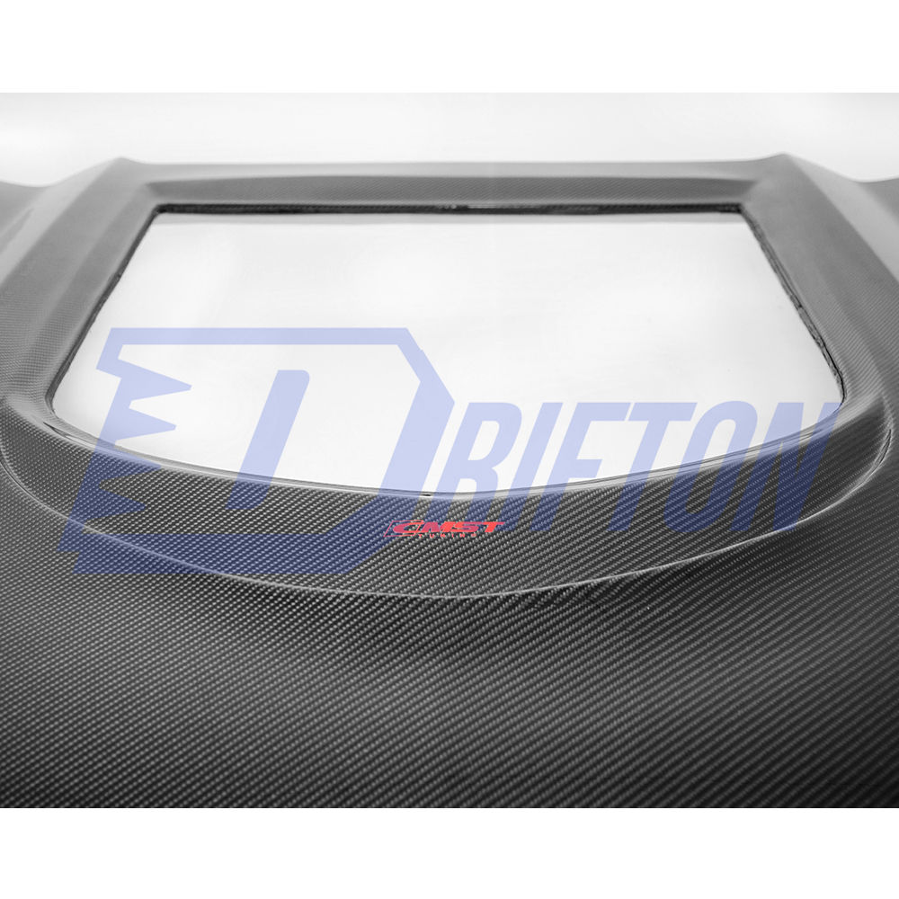 CMST V2 Transparent Style Carbon Fiber Hood For Ford Mustang Gen6 S550.1 2015-2017