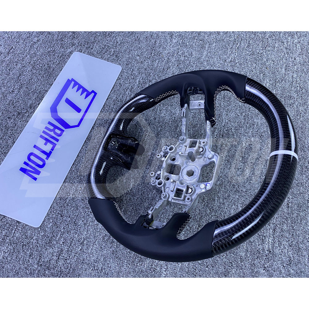 Customize Carbon Fiber Steering Wheel For Ford Mustang Gen6 S550.2 2018-2023