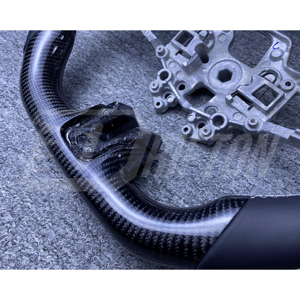 Customize Carbon Fiber Steering Wheel For Ford Mustang Gen6 S550.2 2018-2023