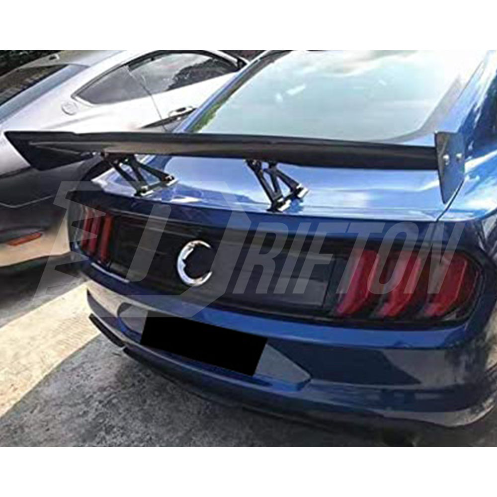 GT Style Carbon Fiber Rear Spoiler Wing For Mustang Gen6 S550.1 S550.2 2015-2023