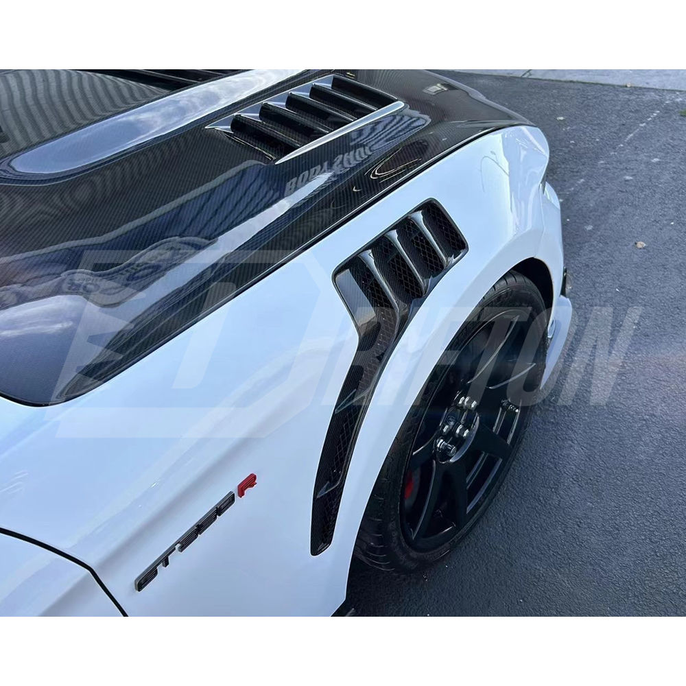 TPF Style Carbon Fiber Fender For Ford Mustang Gen6 S550.2 2018-2023