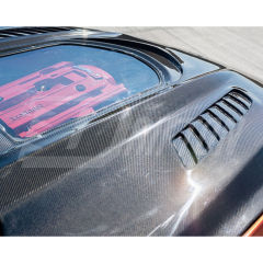 CMST V2 Transparent Style Carbon Fiber Hood For Ford Mustang Gen6 S550.1 2015-2017