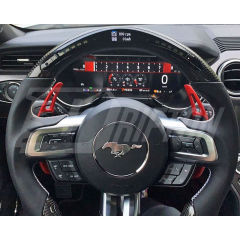 Customize Carbon Fiber RPM LED Display Steering Wheel For Ford Mustang Gen6 S550.1 2015-2017
