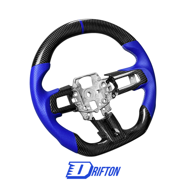 Customize Style Carbon Fiber Steering Wheel For Ford Mustang Gen6 S550.1 2015-2017