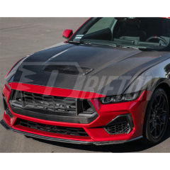 Dark Horse GT Style Carbon Fiber Hood For Ford Mustang Gen7 S650 2024-On