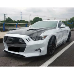 Drifton Style Carbon Fiber Hood For Ford Mustang Gen6 S550.1 2015-2017