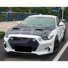 Drifton Style Carbon Fiber Hood For Ford Mustang Gen6 S550.1 2015-2017