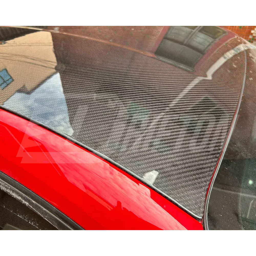 Dry Carbon Fiber Roof Cover For Ford Mustang Gen7 S650 2024-On