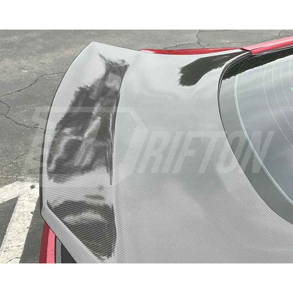 Ducktail Style Carbon Fiber Rear Trunk Boot Lid For Ford Mustang Gen6 S550.1 S550.2 2015-2023