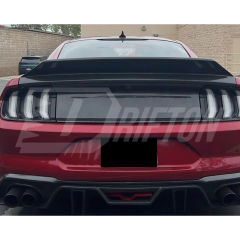 Ducktail Style Carbon Fiber Rear Trunk Boot Lid For Ford Mustang Gen6 S550.1 S550.2 2015-2023
