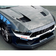 GT3 Style Carbon Fiber Hood For Ford Mustang Gen7 S650 2024-On