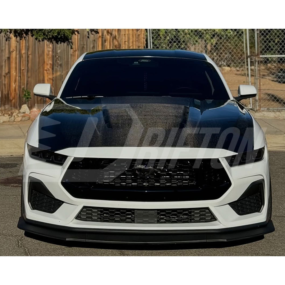 GT500 Style Carbon Fiber Hood For Ford Mustang Gen7 S650 2024-On