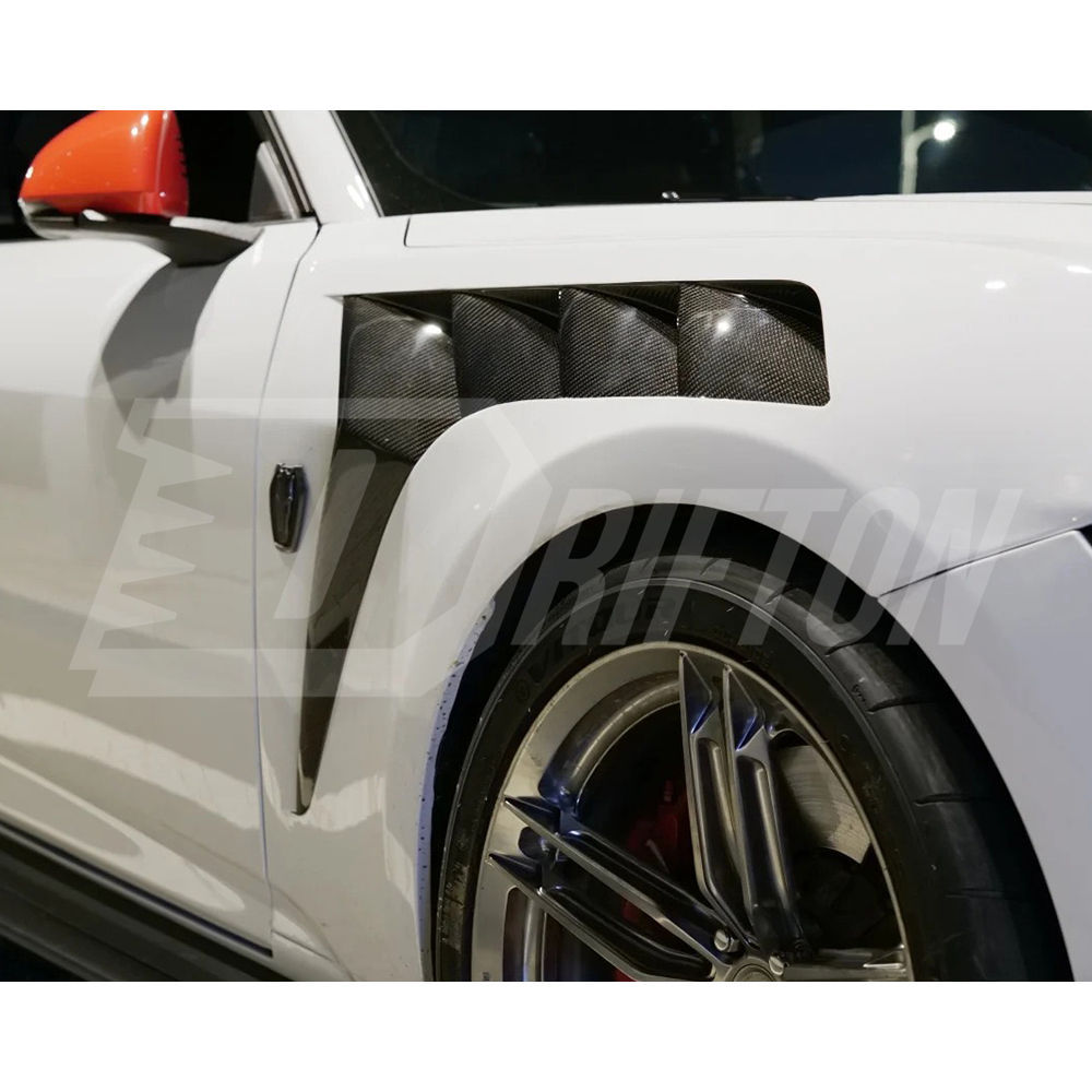GTD Style Carbon Fiber Fender For Ford Mustang Gen7 S650 2024-On