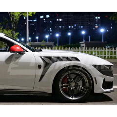 GTD Style Carbon Fiber Fender For Ford Mustang Gen7 S650 2024-On