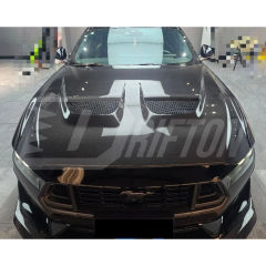 GTD Style Carbon Fiber Hood For Ford Mustang Gen7 S650 2024-On