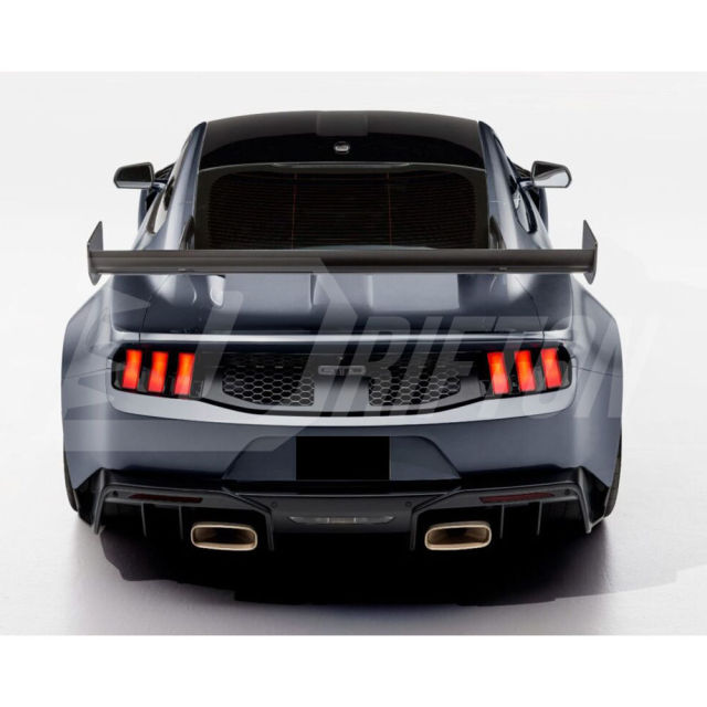 GTD Style Carbon Fiber Rear Trunk Boot Lid For Ford Mustang Gen7 S650 2024-On