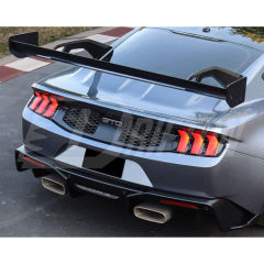 GTD Style Carbon Fiber Rear Trunk Boot Lid For Ford Mustang Gen7 S650 2024-On